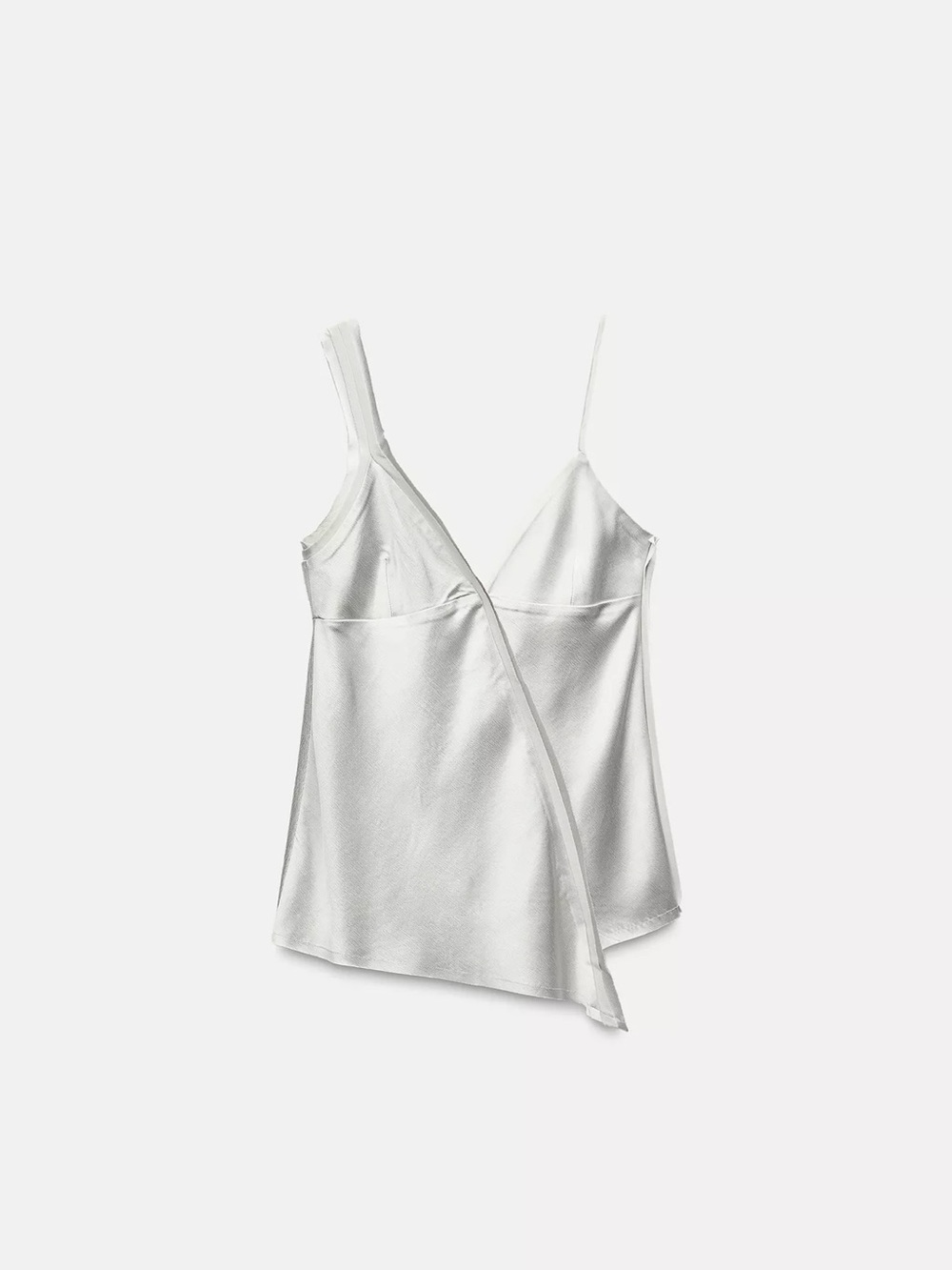 Zara Silver Top